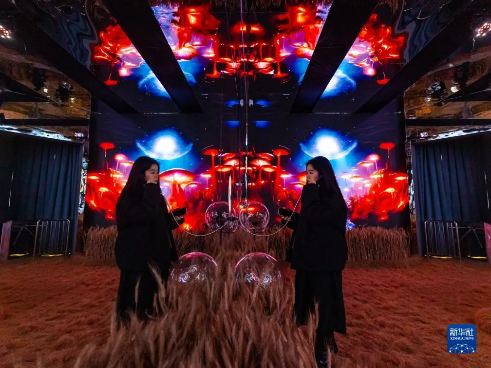 Three-Body Immersive Art Exhibition documentation 1